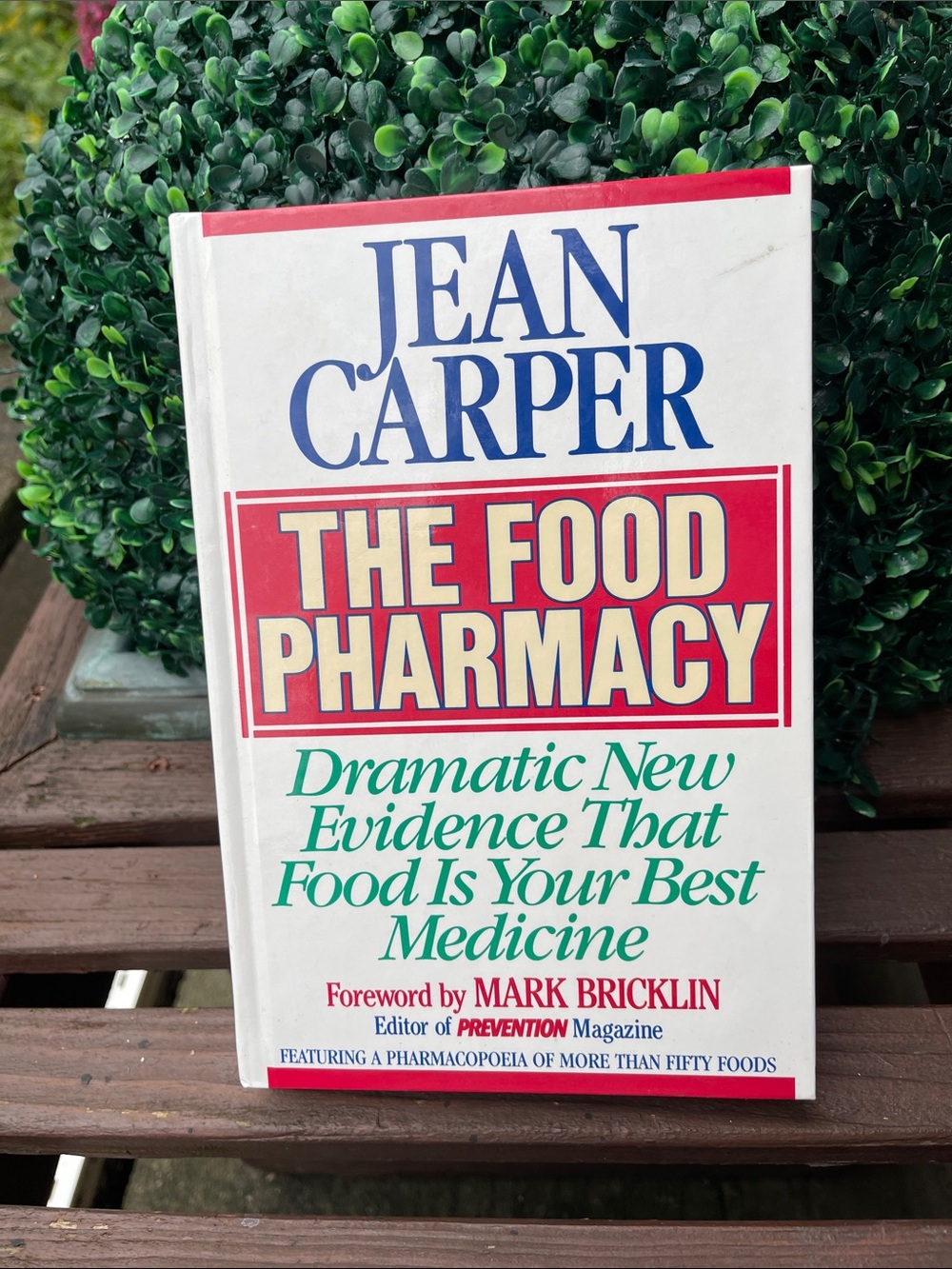 Hardback book “The Food Pharmacy “